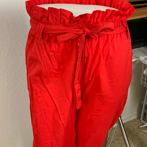 Helium London red balloon pants sz M - Picture 3 of 6
